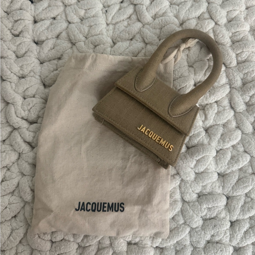 JACQUEMUS Le Chiquito Linen Mini Bag - Picture 6 of 6